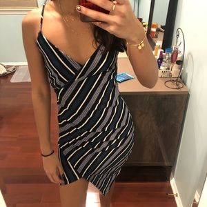 Striped Bodycon Dress